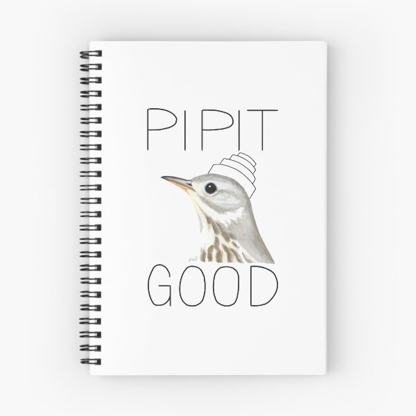 Item preview, Pipit Good (American Pipit) designed and sold by LauraWolfArtist.