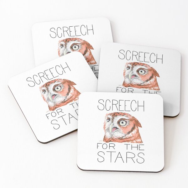 Aperçu de l'œuvre Screech For The Stars (Petit-duc des Screech) créée et vendue par LauraWolfArtist.
