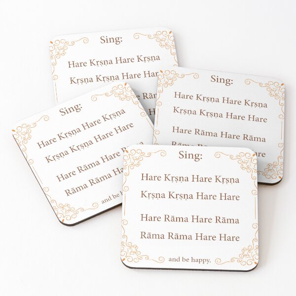Item preview, Hare Krishna Movement Mantra designed and sold by Ilustra  Ideia.
