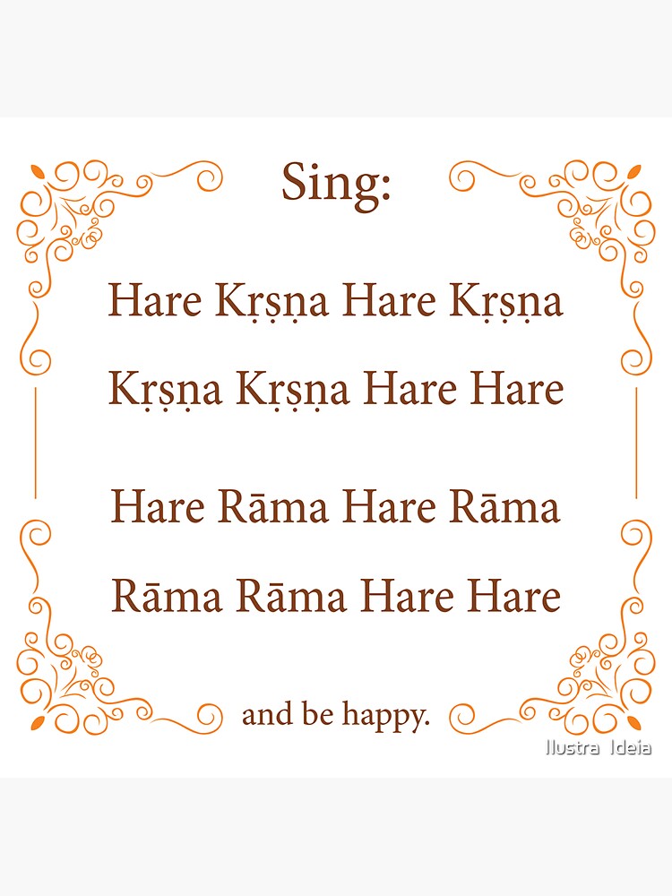 Hare Krishna Maha-Mantra  The Hare Krishna Movement