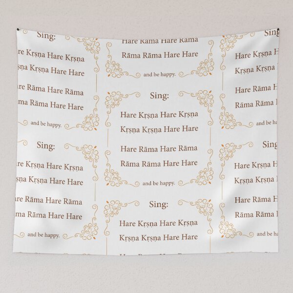 Item preview, Hare Krishna Movement Mantra designed and sold by Ilustra  Ideia.