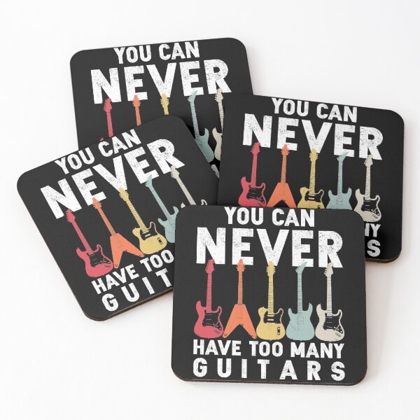 Item preview, You Can Never Have Too Many Guitars Music Funny Gift designed and sold by teesakura90.