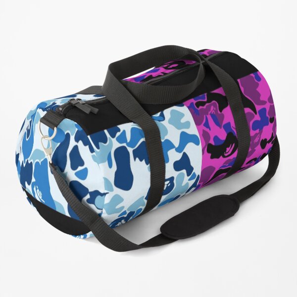 bape duffle bag camo