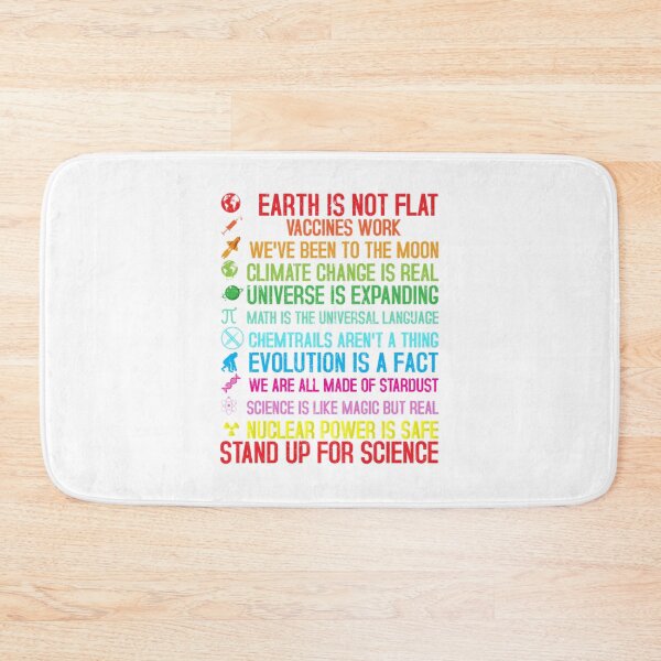 Item preview, Earth Flat Vaccines Work Climate Change Science designed and sold by Lossubum5683.