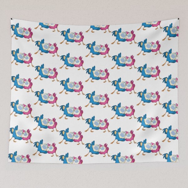 Item preview, Masked Love Birds  designed and sold by LisaRoseDesigns.
