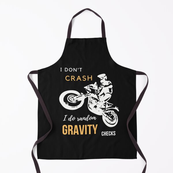 Item preview, I Don't Crash I Do Random Gravity Checks designed and sold by Sujitra Romyen.