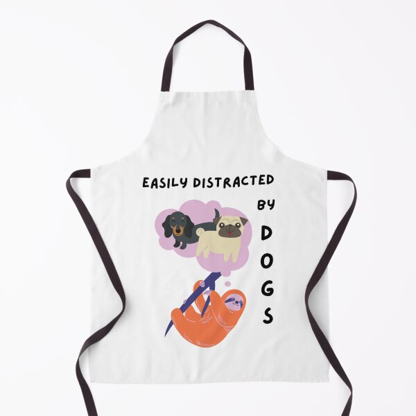 Item preview, Easily Distracted By Dogs designed and sold by TheNativePigeon.