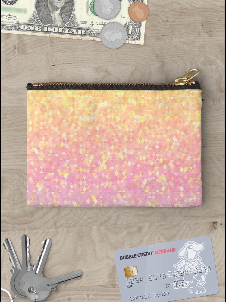 Thumbnail 3 of 4, Zipper Pouch, Gleaming Rainbow 4 designed and sold by Mandala Of Life.