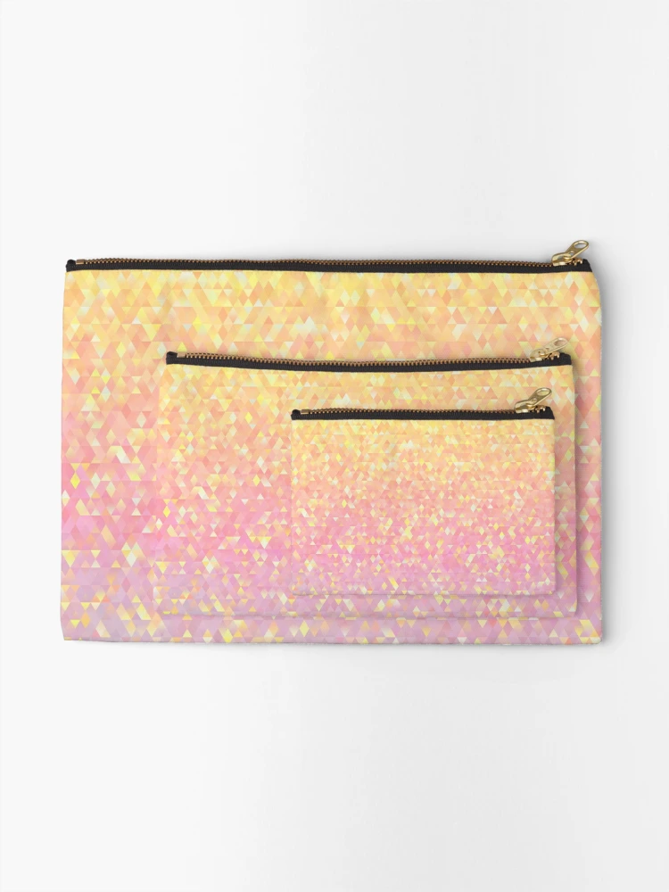 Thumbnail 2 of 4, Zipper Pouch, Gleaming Rainbow 4 designed and sold by Mandala Of Life.