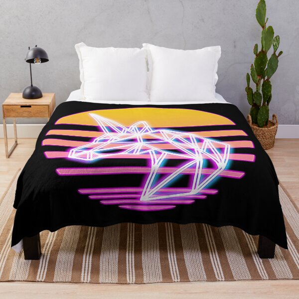 Item preview, 80S Retro Neon Sign Poly Geometric Unicorn 80'S Gift designed and sold by Fatherday9851.