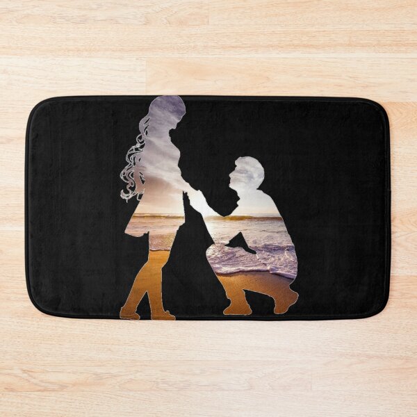 Item preview, Couple on a Beach Silhouette designed and sold by H3rron-Arts.