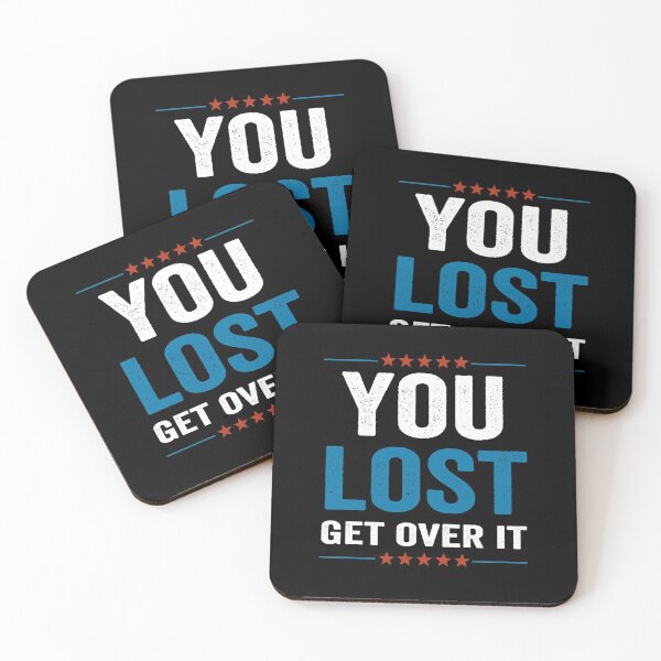 Item preview, Trump Lost Get Over It Biden Won designed and sold by AnimaLovers.