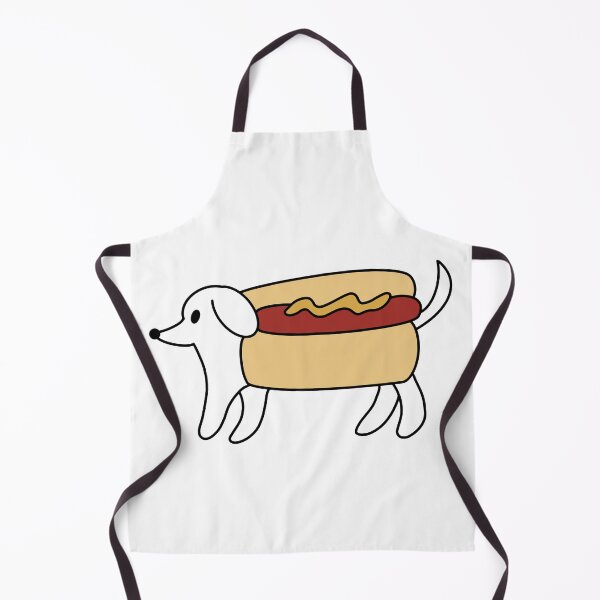 Item preview, hot dog designed and sold by linesbymichelle.