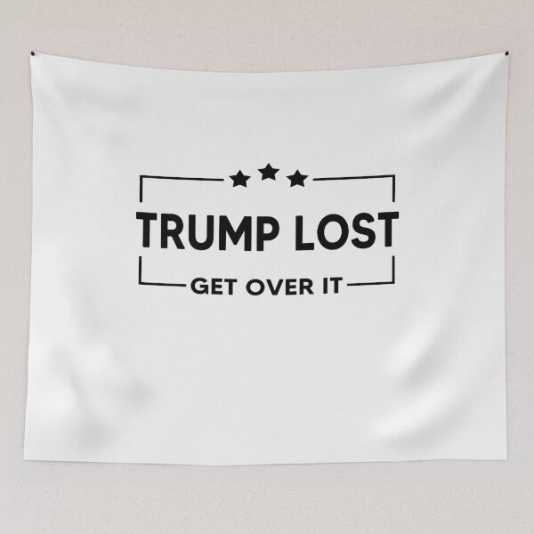 Item preview, Trump Lost Biden Won Get Over It designed and sold by AnimaLovers.