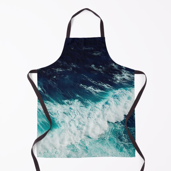 Item preview, waves blue ocean designed and sold by Norwegian-Moose.