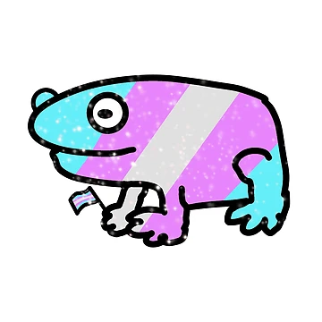Artwork thumbnail, Trans Frog by firstroundpixel