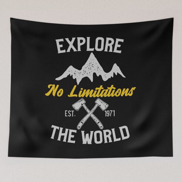 Item preview, Explore The World No Limitations Established 1971 designed and sold by alancrapopod.