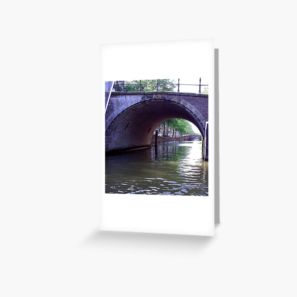 Amsterdam Canal Greeting Card