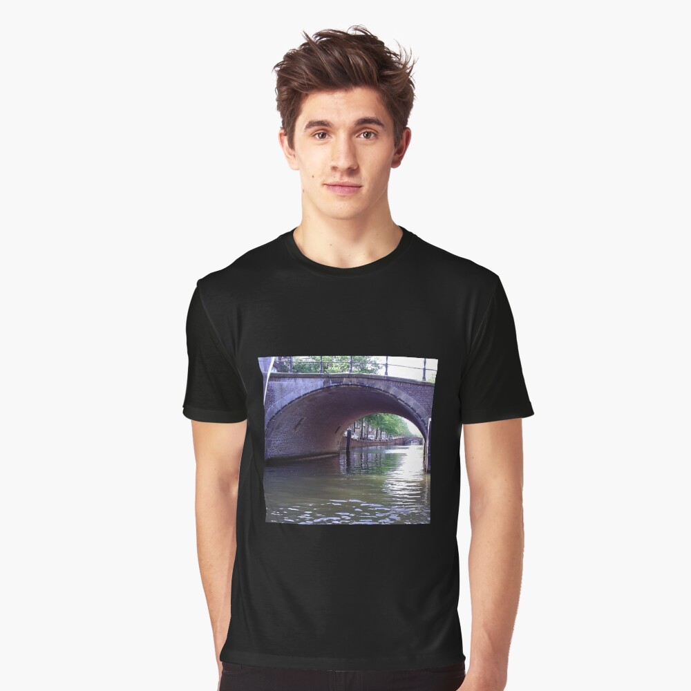 Amsterdam Canal Graphic T-Shirt