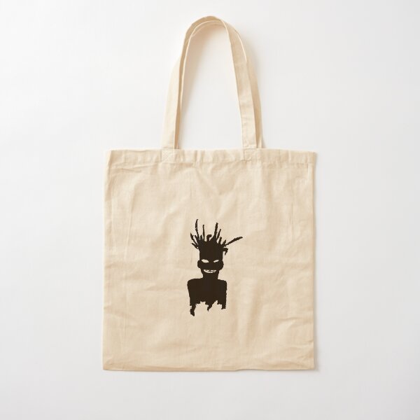 Jean Michel B - Self-Portrait Stickers & Cotton Tote Cotton Tote Bag