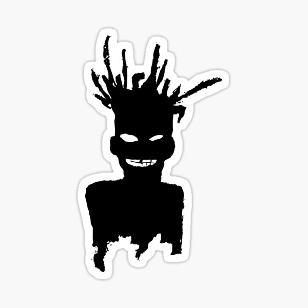 Jean Michel B - Self-Portrait Stickers & Cotton Tote Sticker