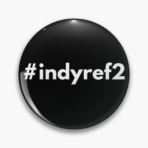 Item preview, Hashtag indyref2 (indy ref 2) Scottish Independence Referendum designed and sold by HashtagZone.