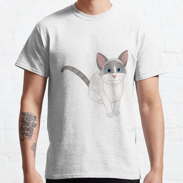 Cartoony Cat Illustration Classic T-Shirt