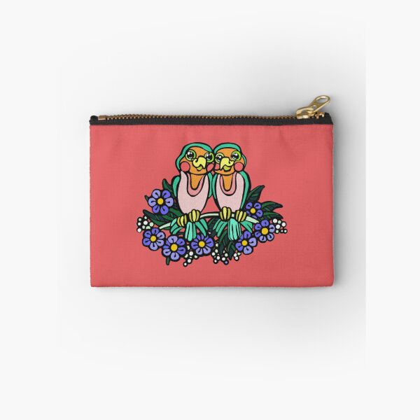 Item preview, Love Birds in violets  designed and sold by sandpiperstudio.