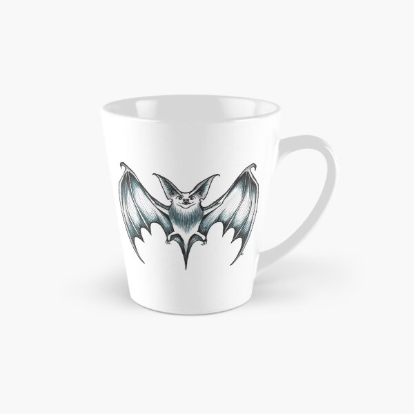 Item preview, Black and White Happy Bat designed and sold by The White Bat.