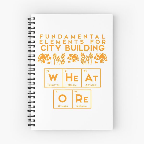 Item preview, Fun Elements City Building Wheat Periodic Table Settler designed and sold by Jindohu58299.