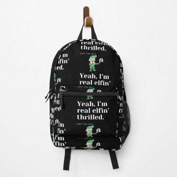 Item preview, Yeah, I’m Real Elfin’ Thrilled. Can’t You Tell? designed and sold by Fhfarms.