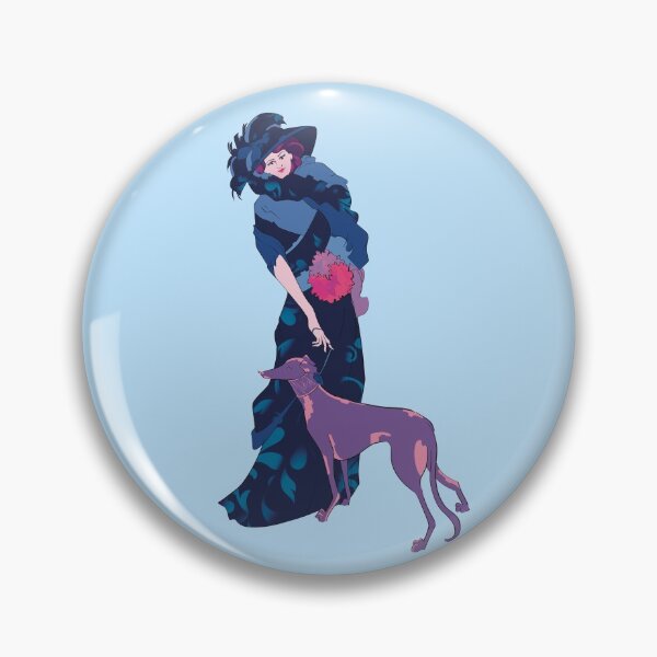 Item preview, So elegant lady with her dog! designed and sold by Fabiana  Arantes.