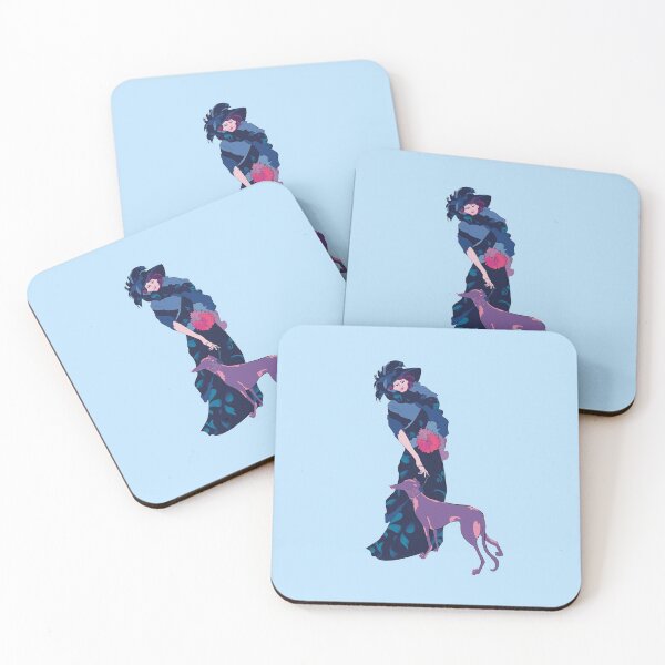 Item preview, So elegant lady with her dog! designed and sold by Fabiana  Arantes.