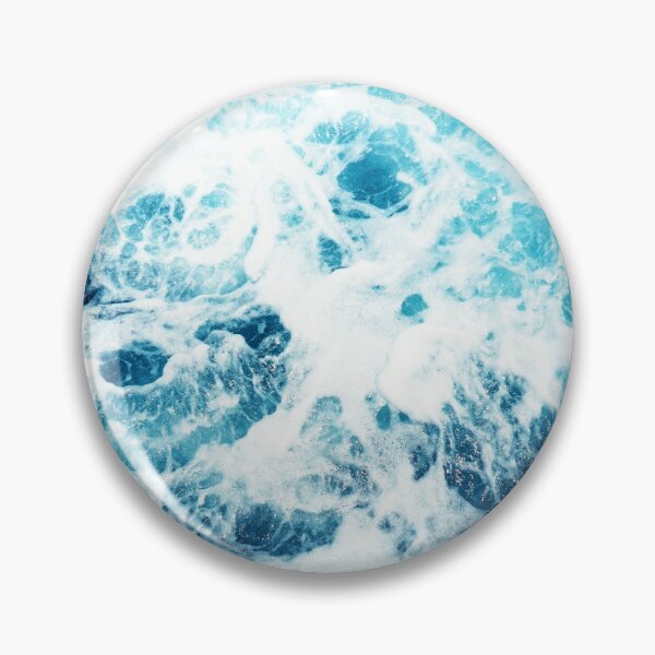 Item preview, Blue ocean waves designed and sold by Norwegian-Moose.
