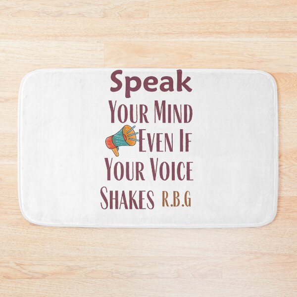 Item preview, Speak Your Mind Even If Your Voice Shakes designed and sold by sabirlhc.