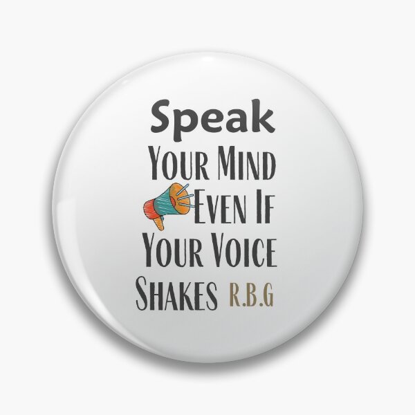 Item preview, Speak Your Mind Even If Your Voice Shakes designed and sold by sabirlhc.