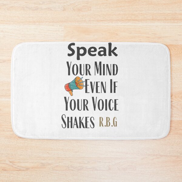 Item preview, Speak Your Mind Even If Your Voice Shakes designed and sold by sabirlhc.