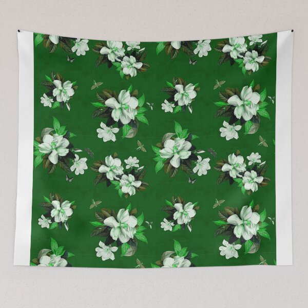 Item preview, green flower designed and sold by dimamaroc.