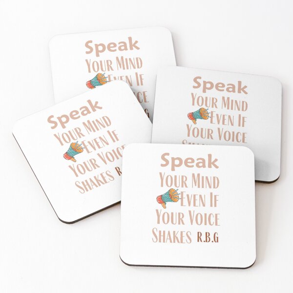 Item preview, Speak Your Mind Even If Your Voice Shakes designed and sold by sabirlhc.