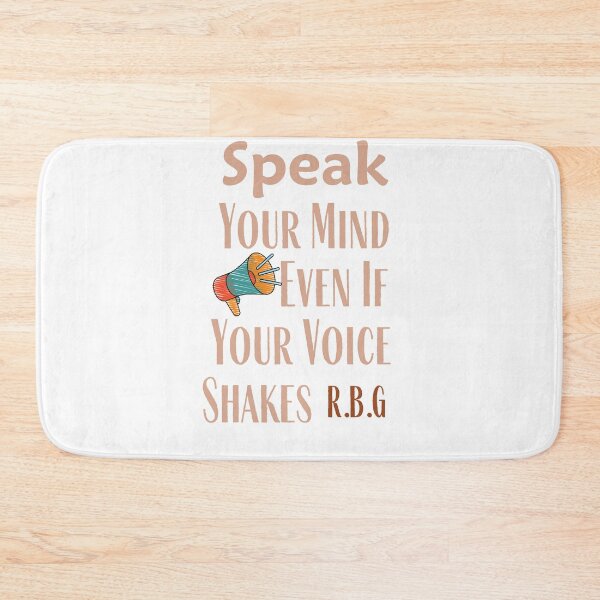 Item preview, Speak Your Mind Even If Your Voice Shakes designed and sold by sabirlhc.