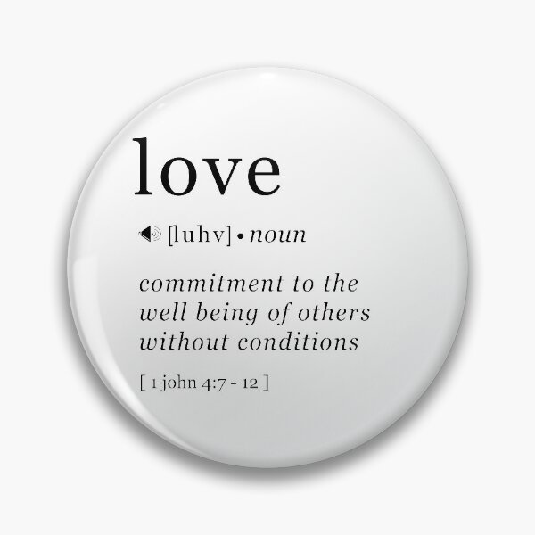 Item preview, LOVE Christian Bible Dictionary Definition John designed and sold by colourmesouth.