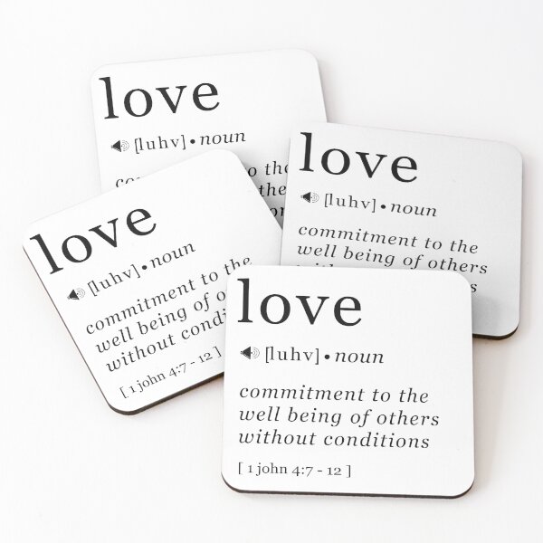 Item preview, LOVE Christian Bible Dictionary Definition John designed and sold by colourmesouth.