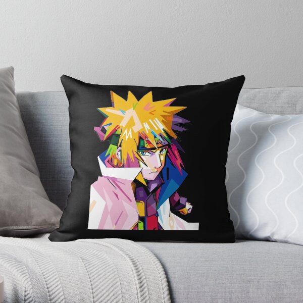 Minato Uzumaki Throw Pillow