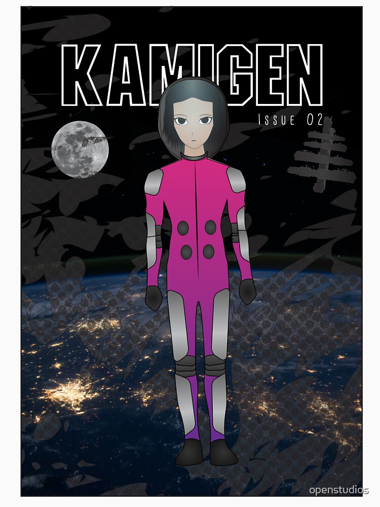 Kamigen Issue 2 Cover by openstudios