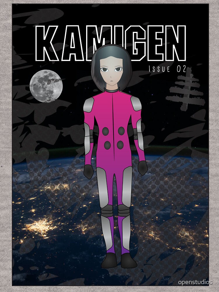 Kamigen Issue 2 Cover by openstudios