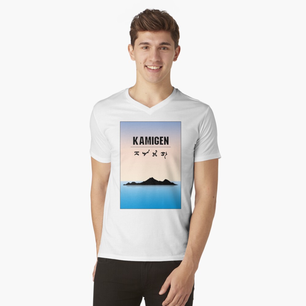 Item preview, V-Neck T-Shirt designed and sold by openstudios.