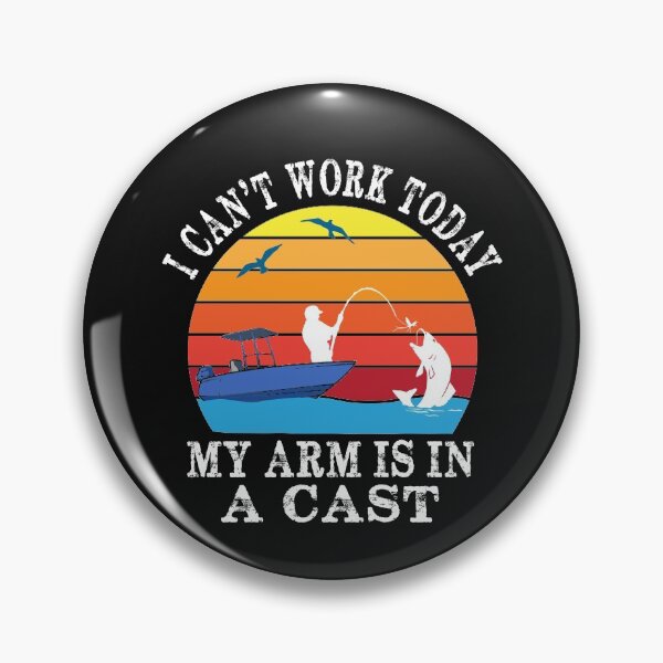 Item preview, I CAN'T WORK TODAY MY ARM IS IN A CAST MEN WOMEN T-SHIRT designed and sold by bigerdan.