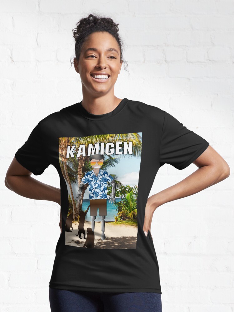 Thumbnail 6 of 7, Active T-Shirt, Kamigen Issue 1 Cover designed and sold by openstudios.