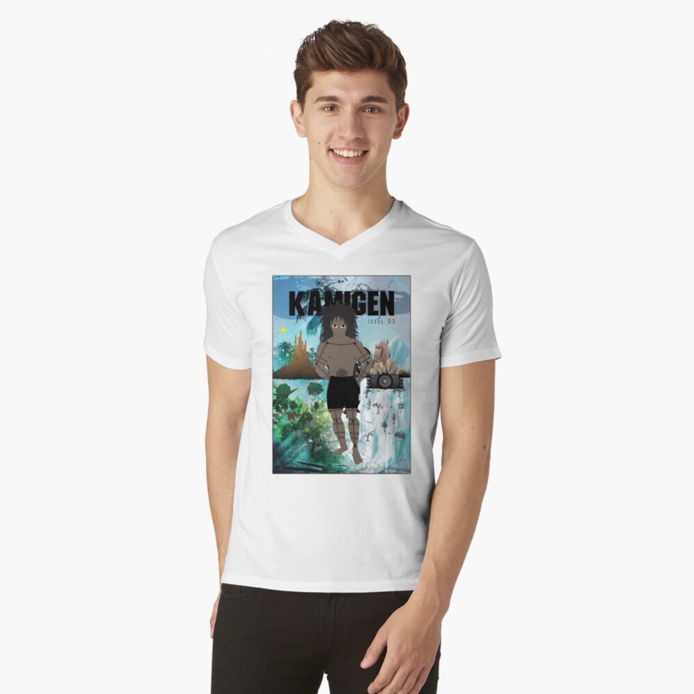Item preview, V-Neck T-Shirt designed and sold by openstudios.
