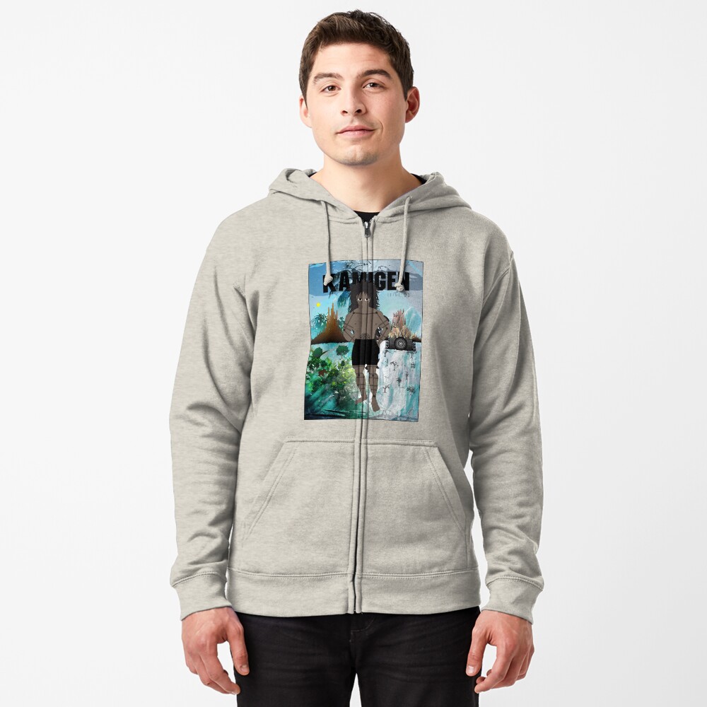 Item preview, Zipped Hoodie designed and sold by openstudios.